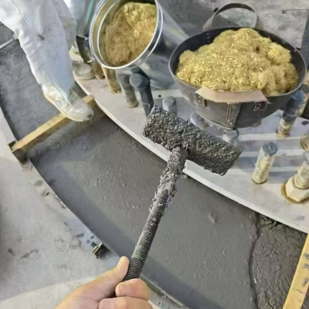 桐柏C120钢纤维高强无收灌浆料 轧机压缩机汽轮机发电机锻压设备底座灌浆材料